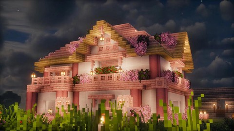 我的世界怎么搭城堡[图2]