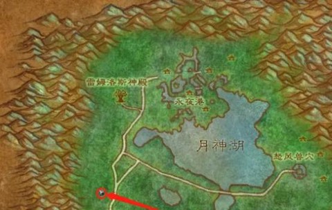 魔兽世界怎么去月光林地[图1]