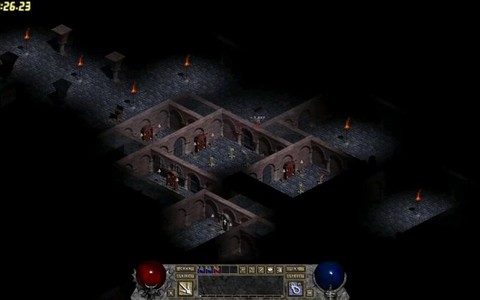 暗黑破坏神1怎么出去