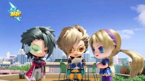 天天酷跑团战怎么进入